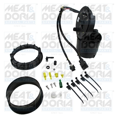 Heating, tank unit (urea injection)